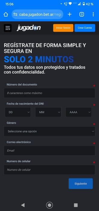 Jugadon registro 1