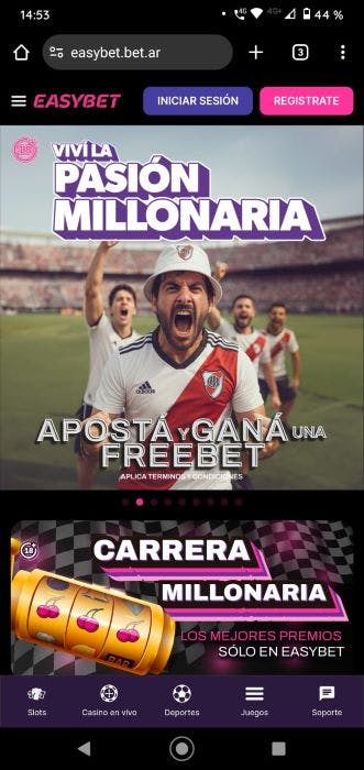 Easybet registro 1