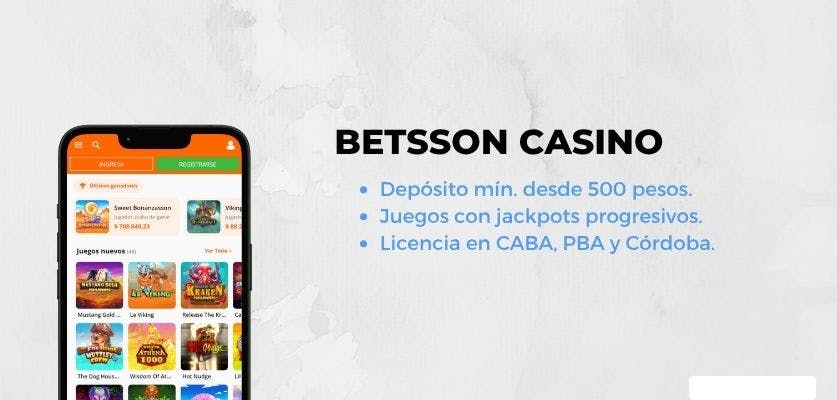 Betsson casino en Argentina