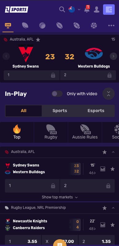 let's lucky in-play