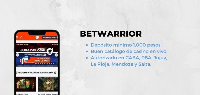 Betwarrior Argentina Casino