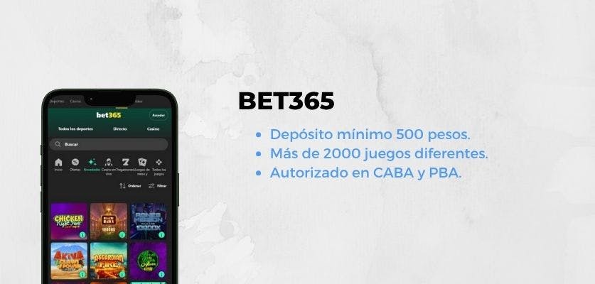 Bet365 Argentina casino