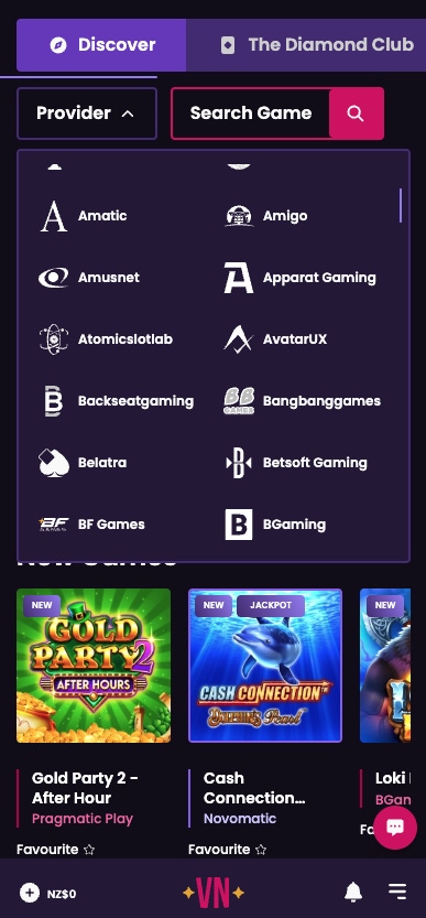 vegas now game studios filter