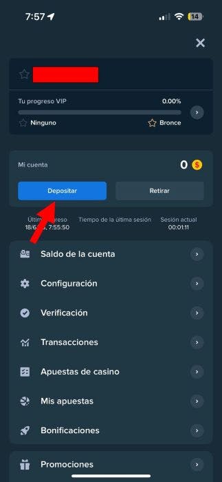 Stake Colombia depositar 1