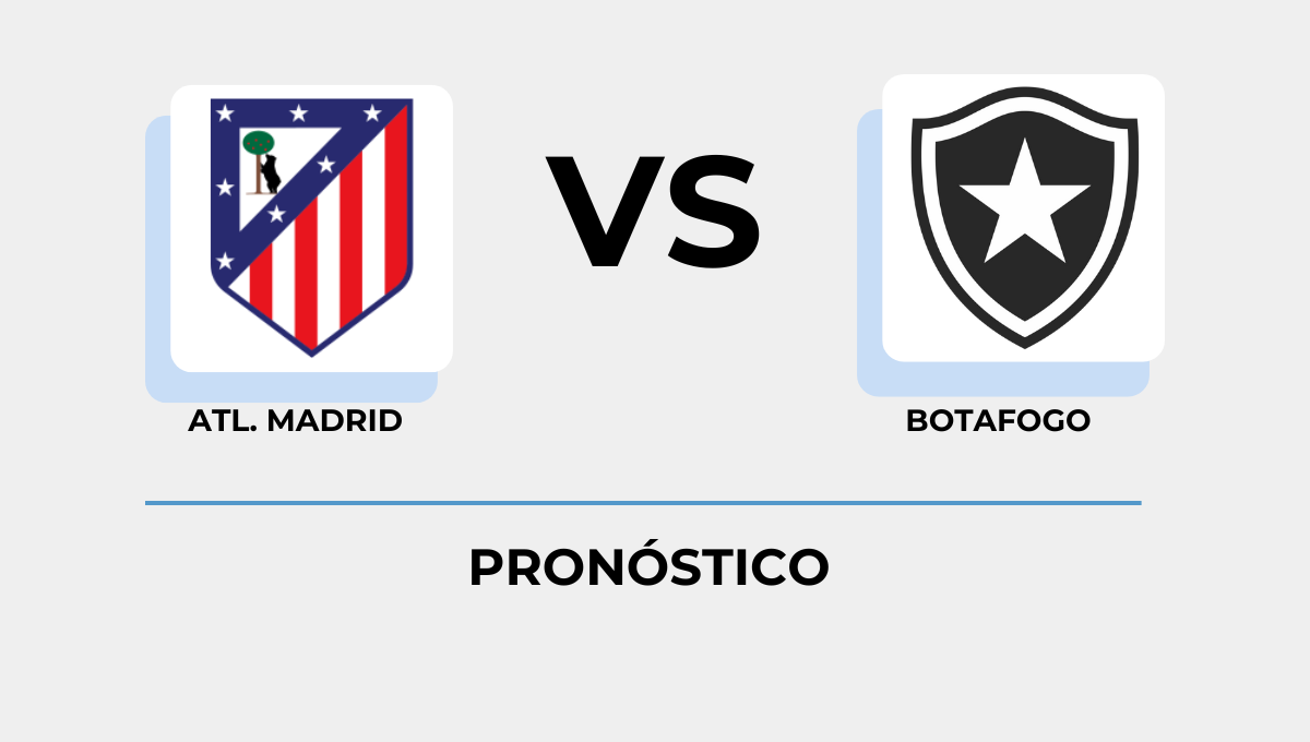 Pronóstico Atlético Madrid - Botafogo