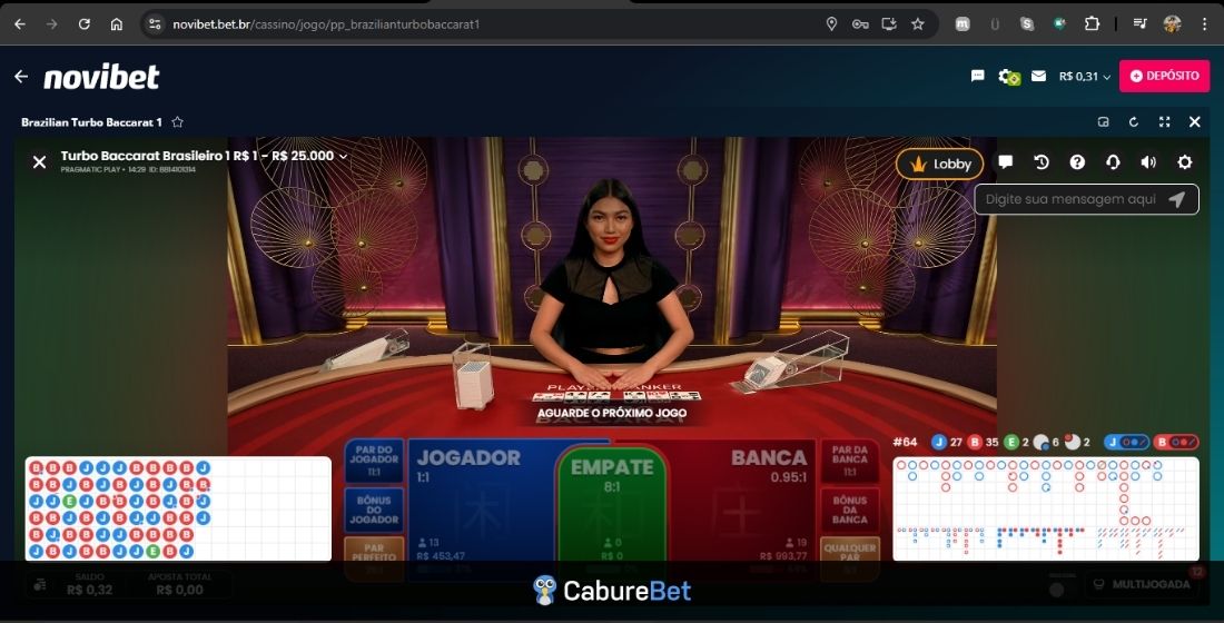 Brazilian Turbo Baccarat