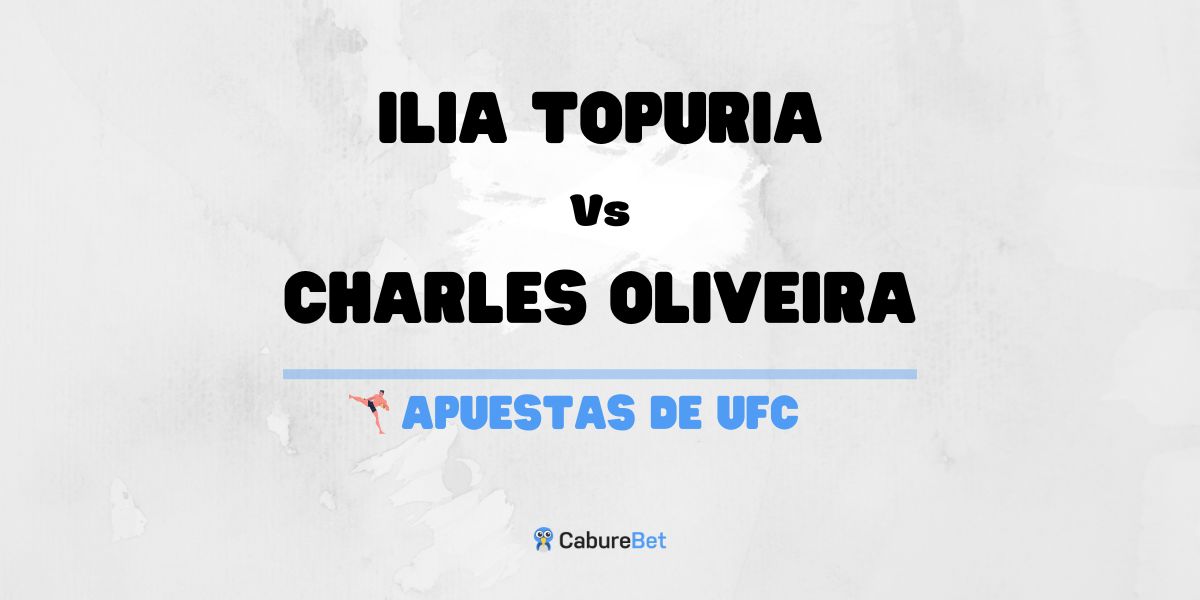 Pronósticos Topuria - Oliveira