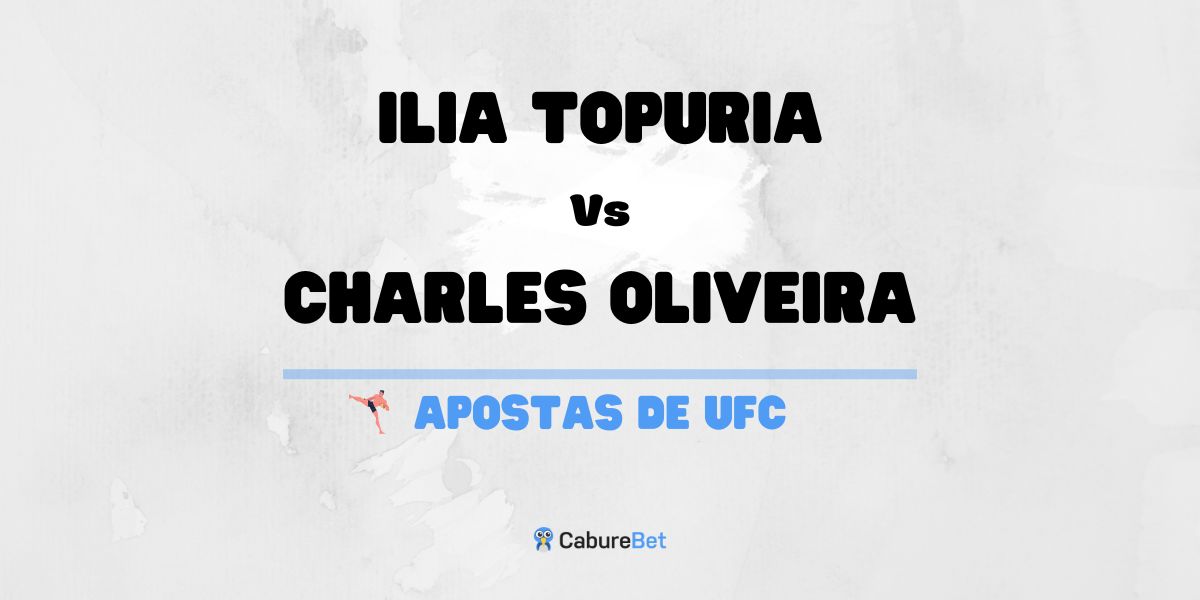 Palpites Topuria - Oliveira