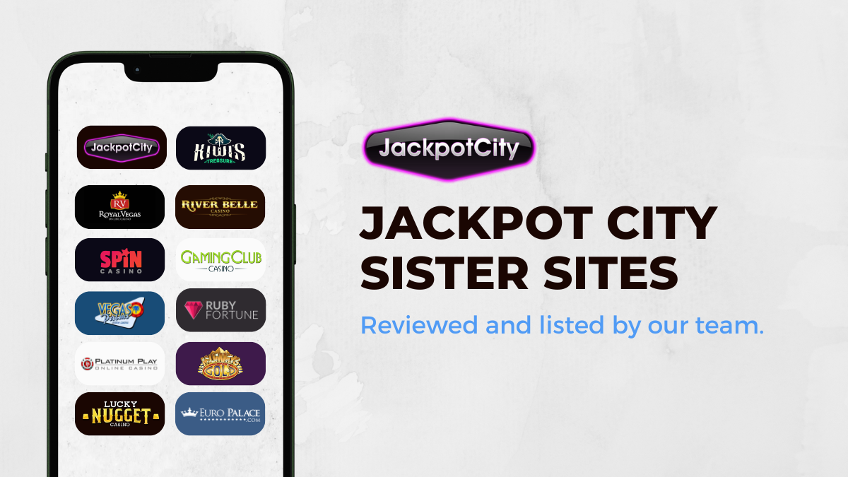 jackpot city sister sites
