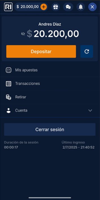 Rivalo Colombia - retirar 2