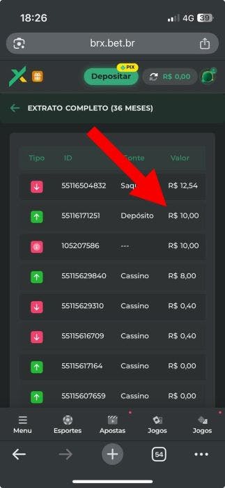 BRX depositar 5