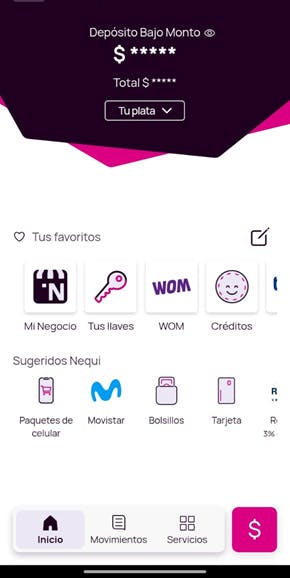 Cómo recargar con Nequi