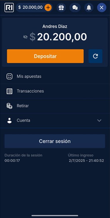Rivalo Colombia - retirar 2