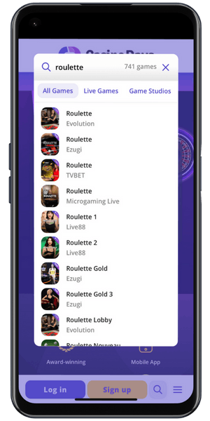 CasinoDays-Roulette-App