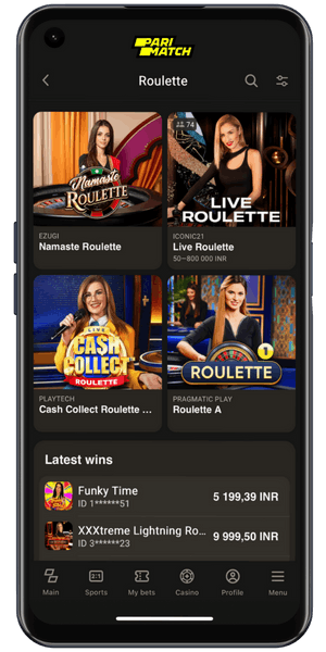 Parimatch-Roulette-App