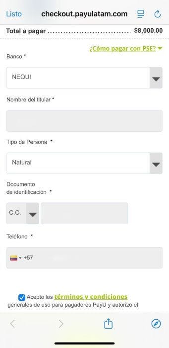 Codere Colombia depositar 3