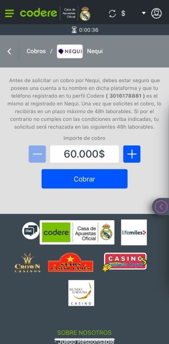 Codere Colombia retirar 3