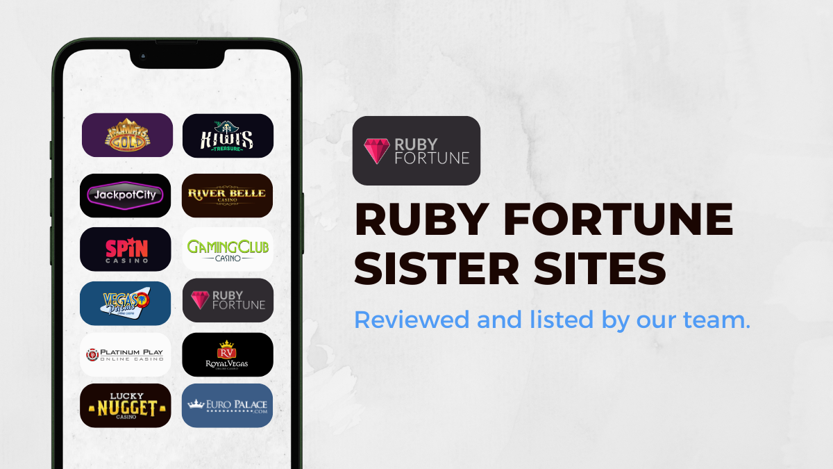 ruby fortune sister sites