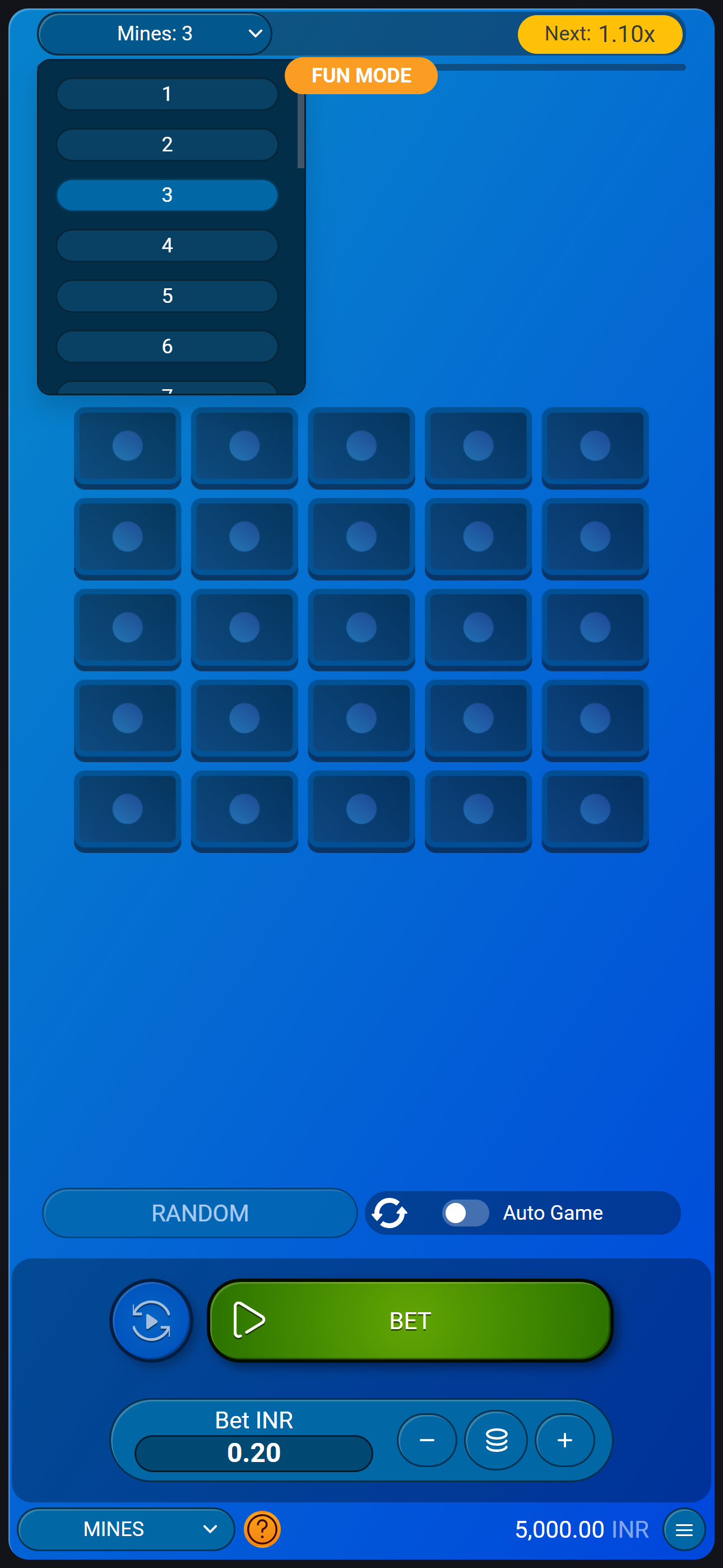 Step 2. Set the Number of Bombs