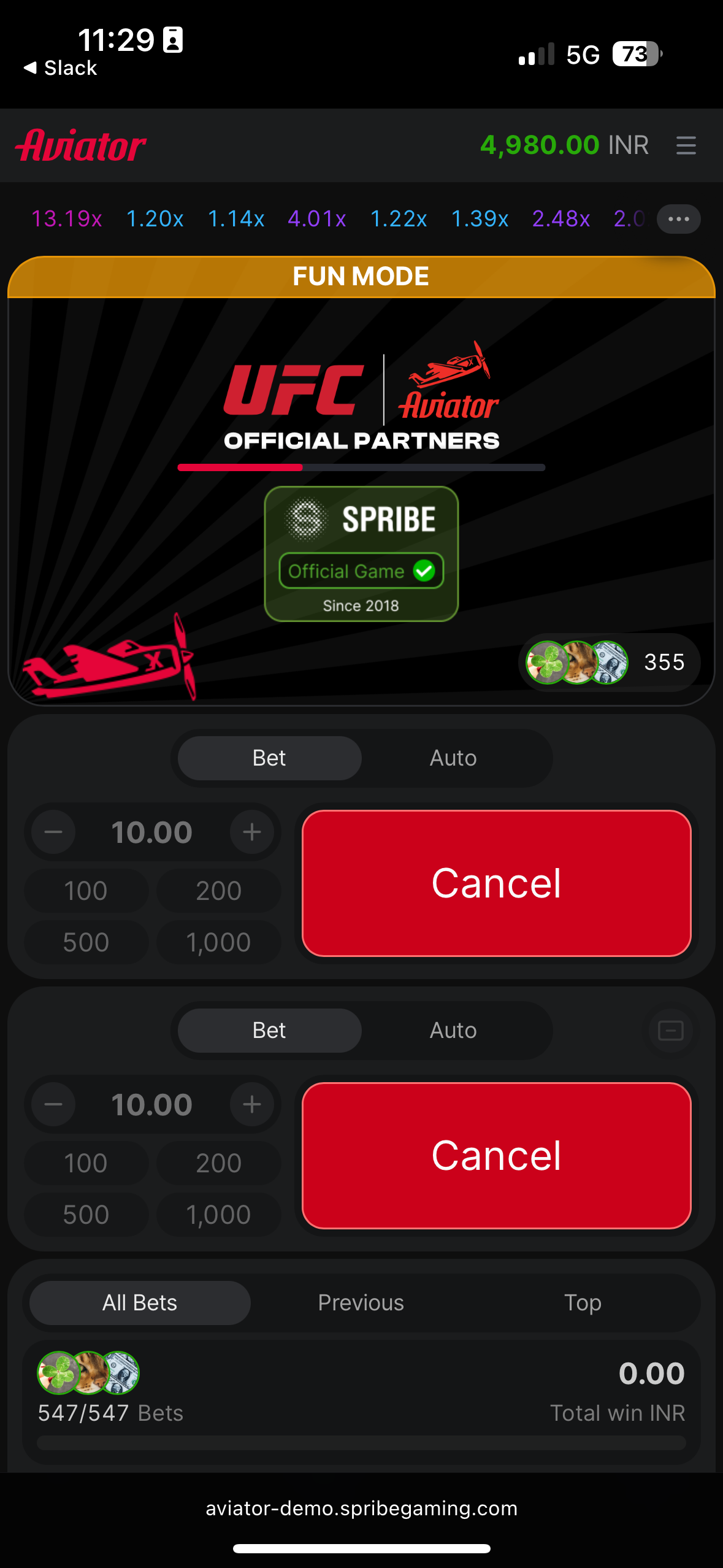 Step 3: Place Your Bet