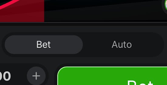 Step 2A: Bet with Manual Cashout