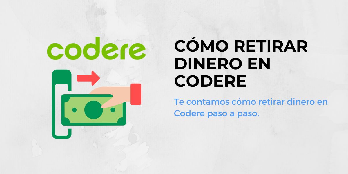 cómo retirar dinero en Codere