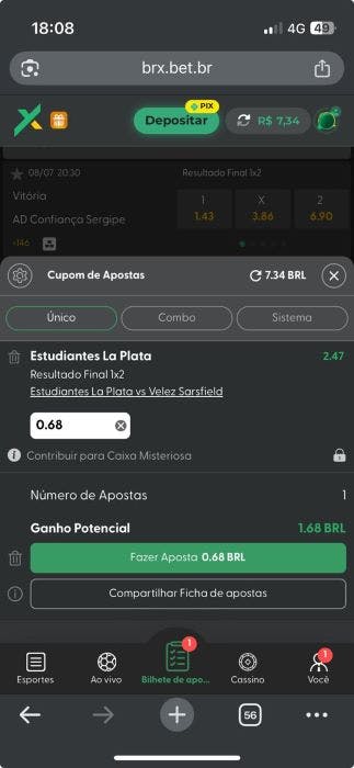 BRX apostas 2