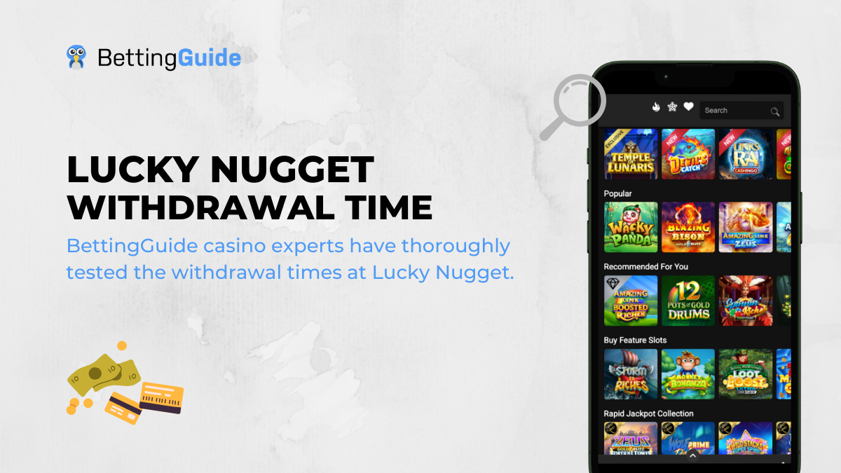 lucky nugget withdrawal times in new zealand