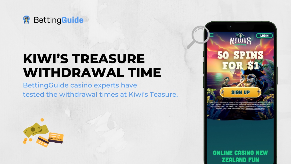 kiwi's treasure withdrawal time test