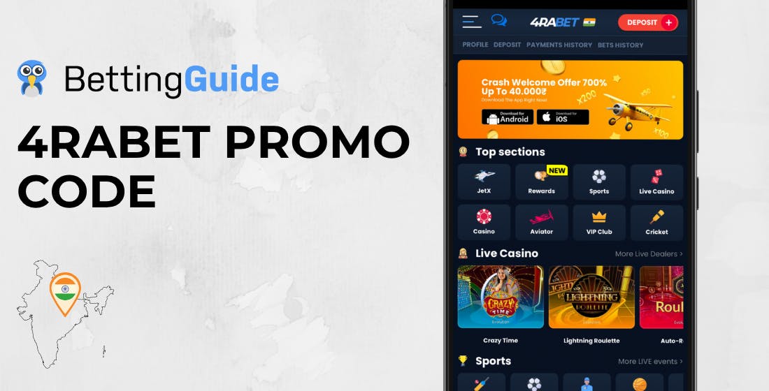4rabet promo code india