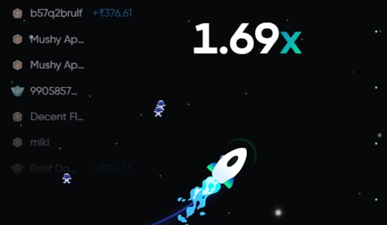 Step3. Cash Out Before Rocket Crashes