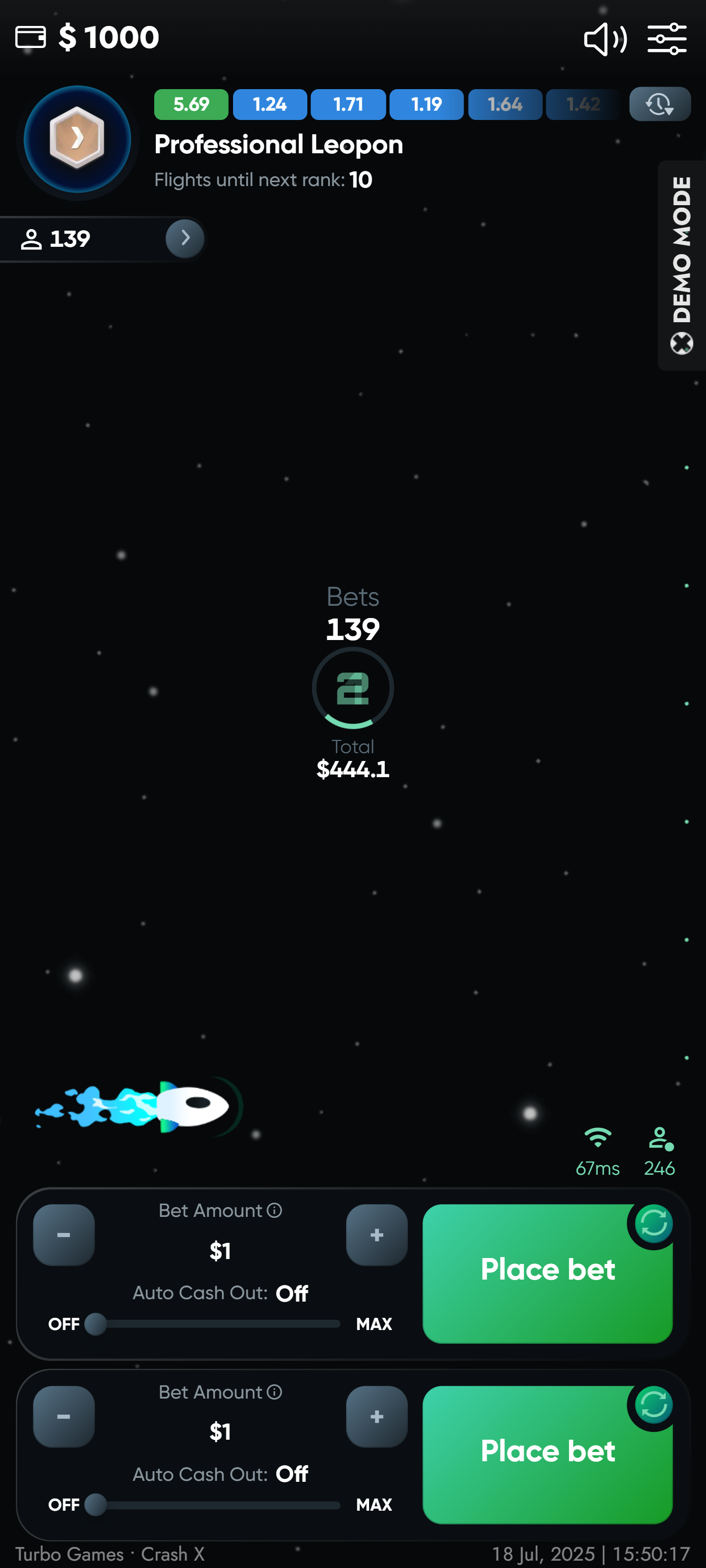 Step2. Confirm Your Bet