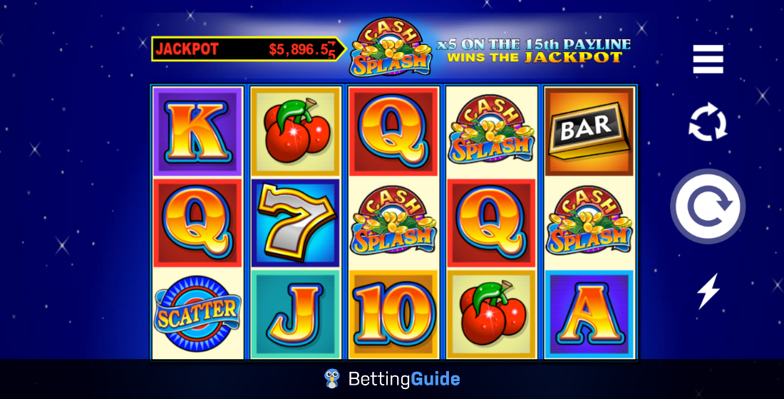 cash splash jackpot game