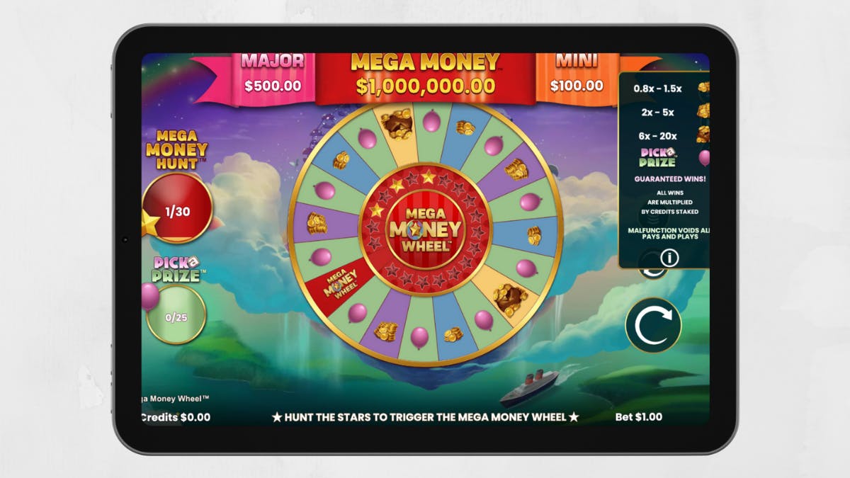 Mega Money Wheel by Buck Stakes Entertainment