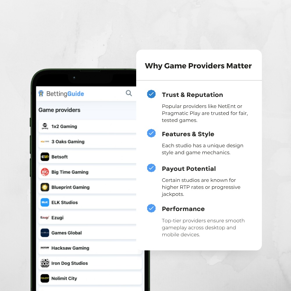 why pokie providers matter