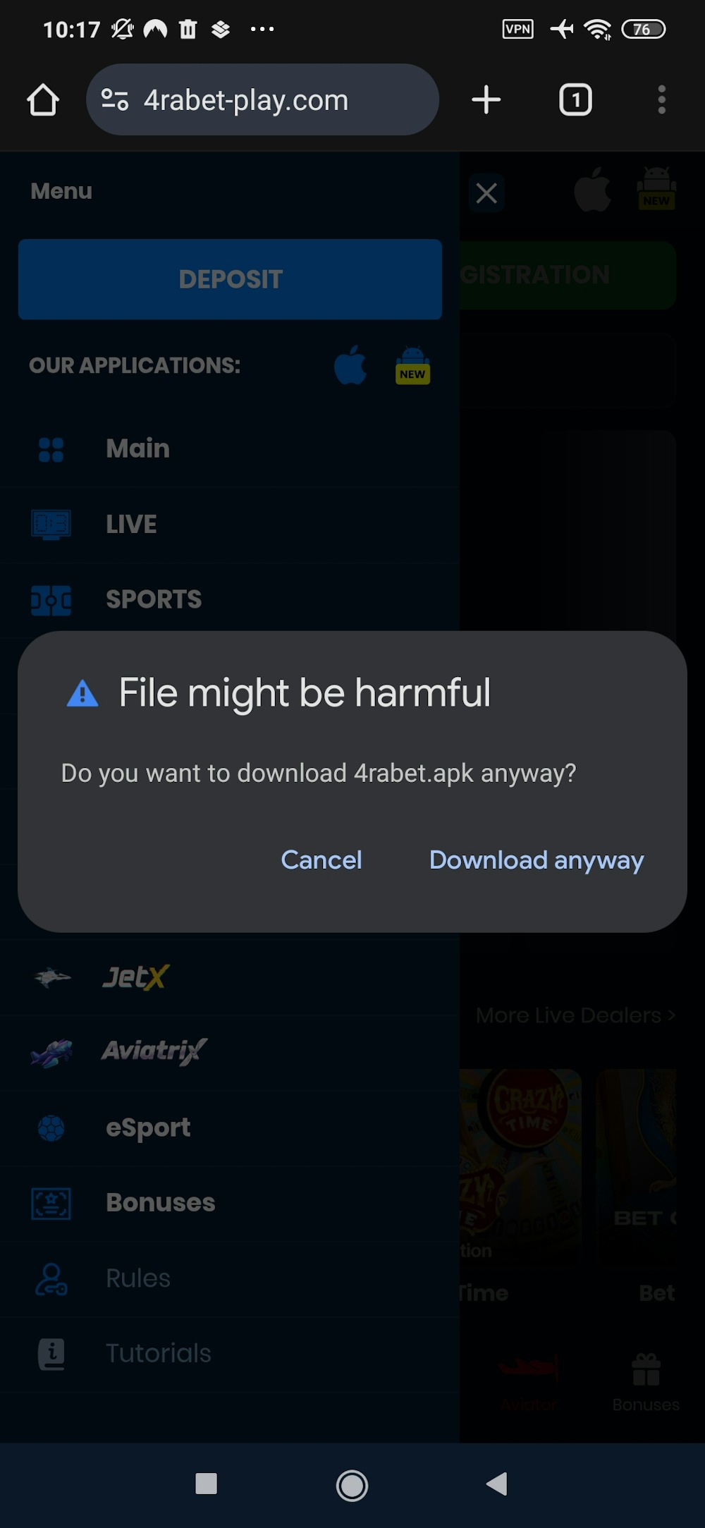 Step3. Download the APK file.