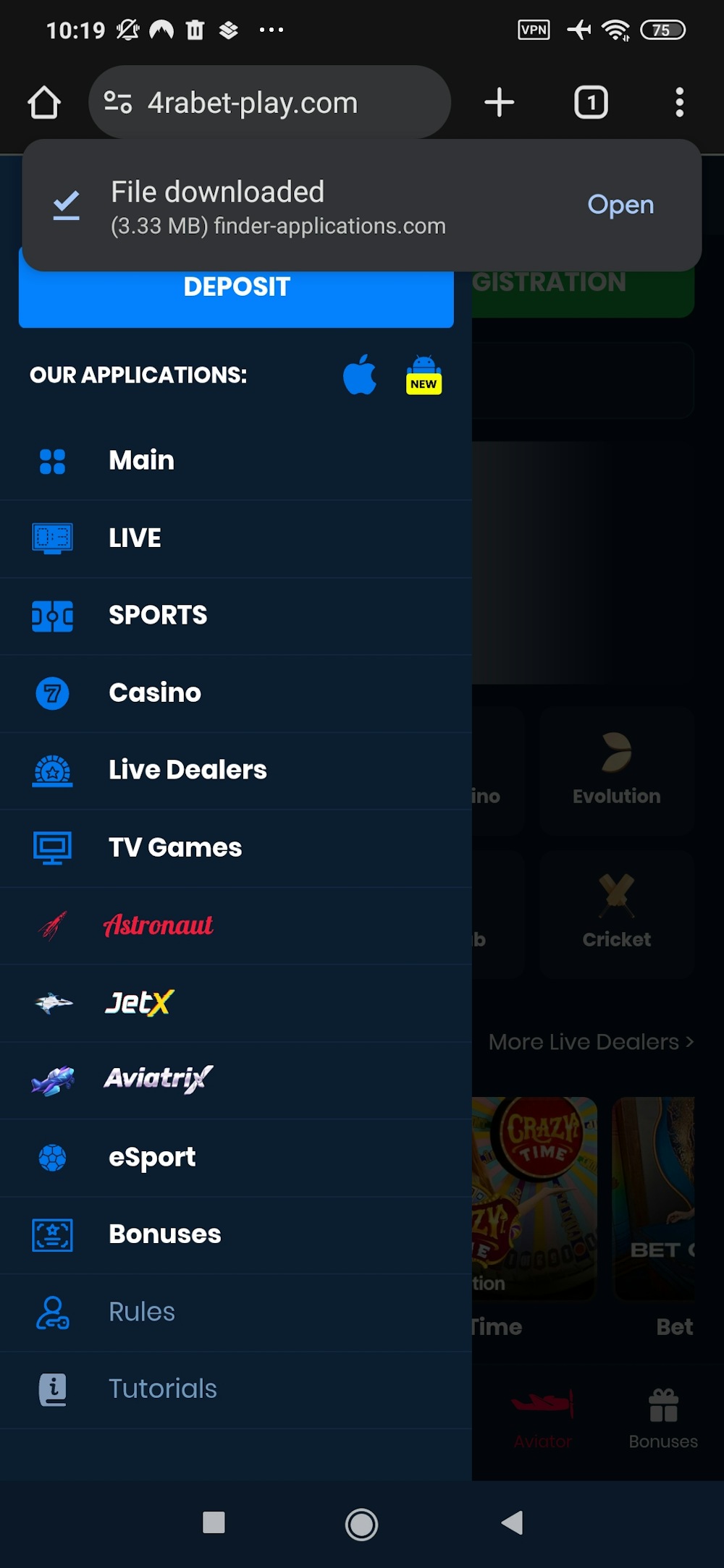 Step4. Open the file.