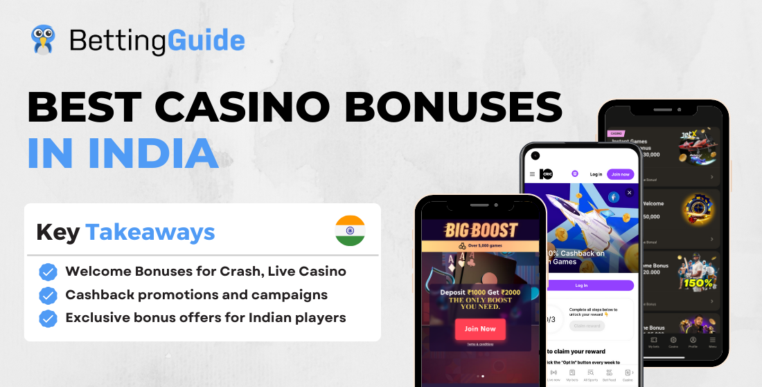 Best Casino Bonuses in India