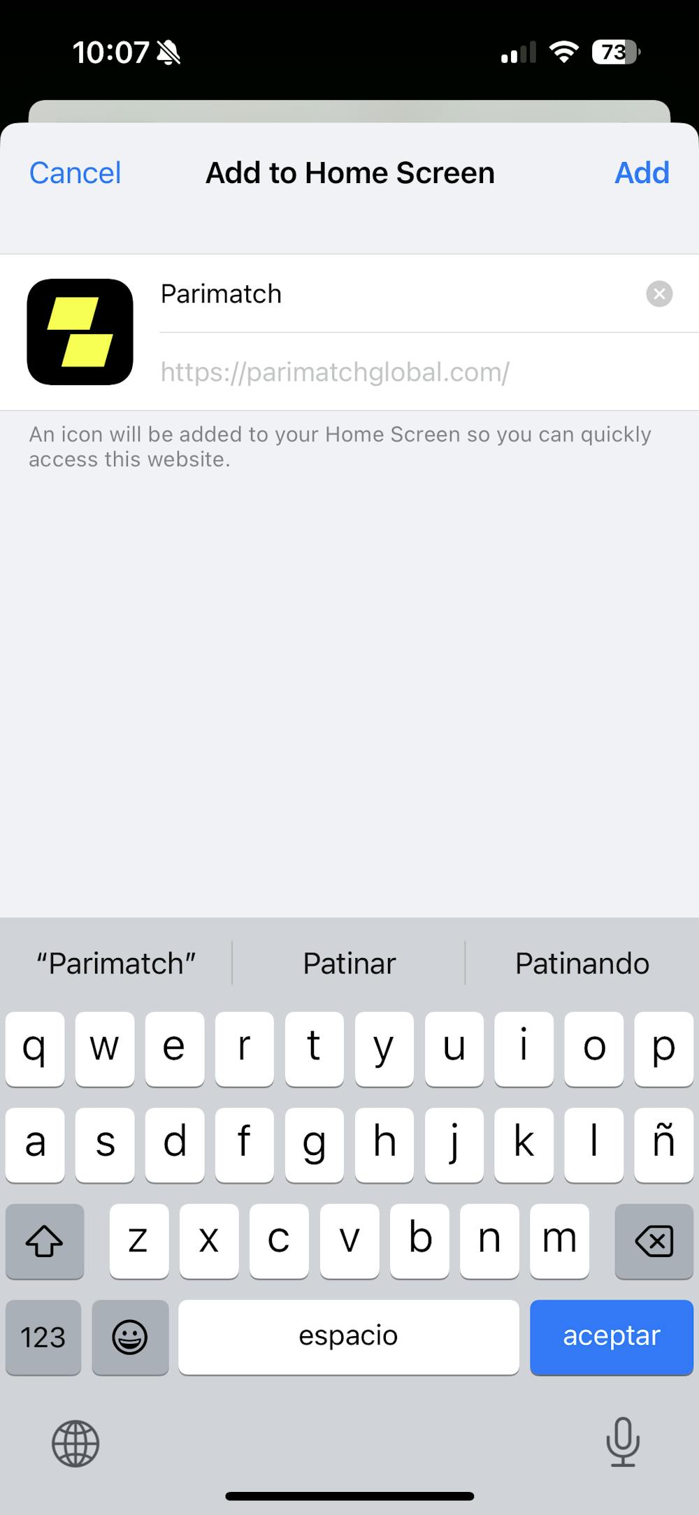 Step5. Add the PWA.