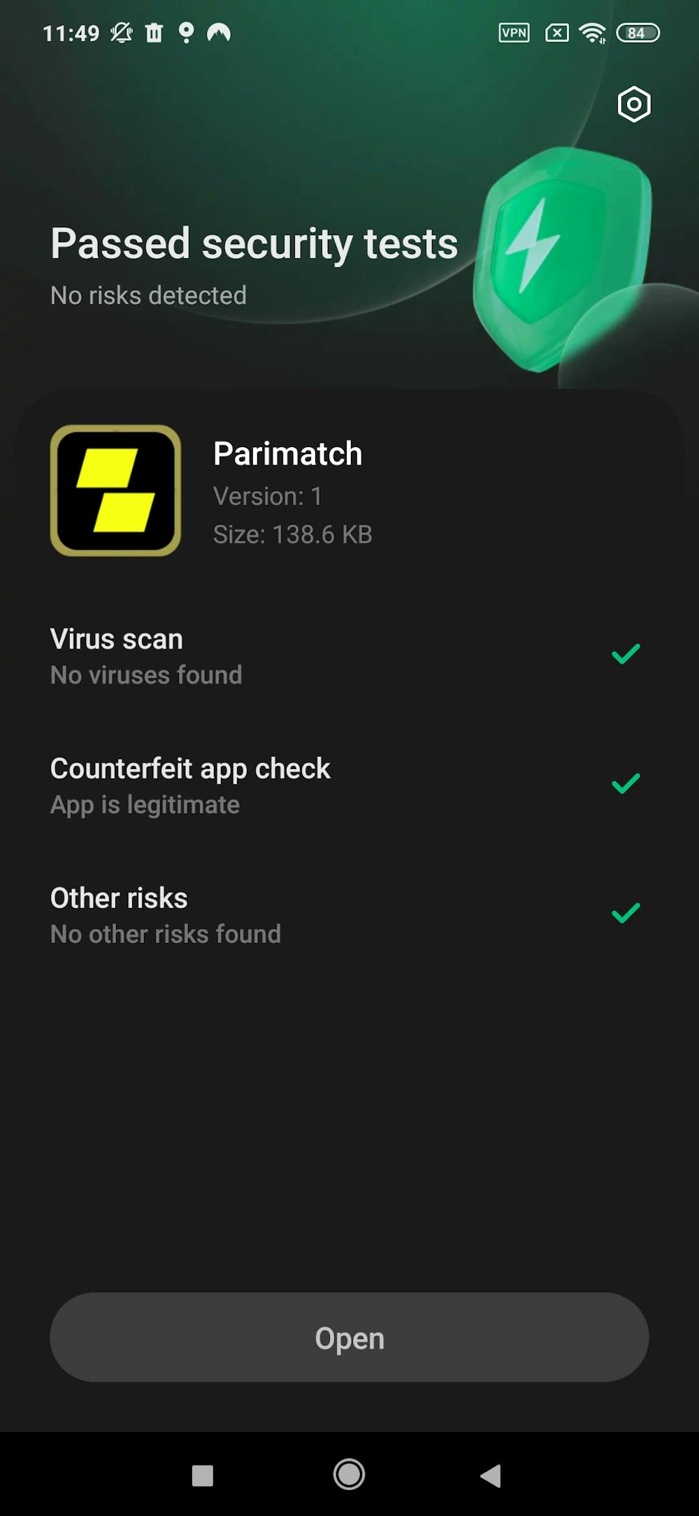 Step6. App installed!