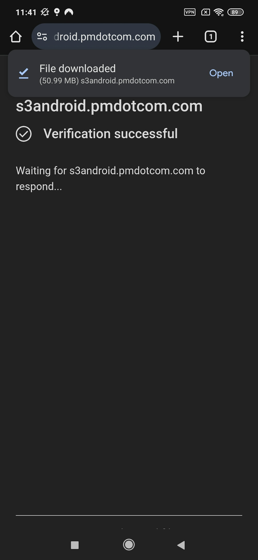Step6. Open the downloaded file.