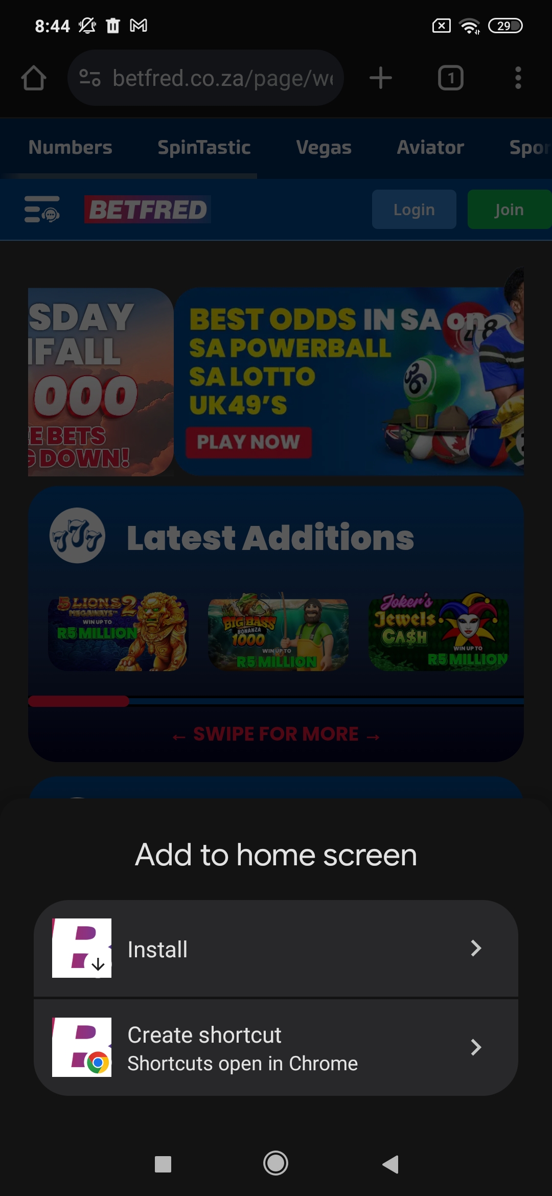 Step3. Select "Install" out of the two options.
