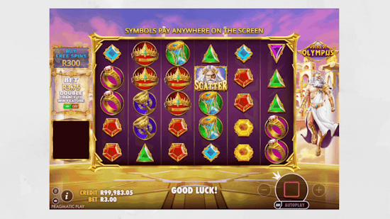 Gates of Olympus Tumble Feature