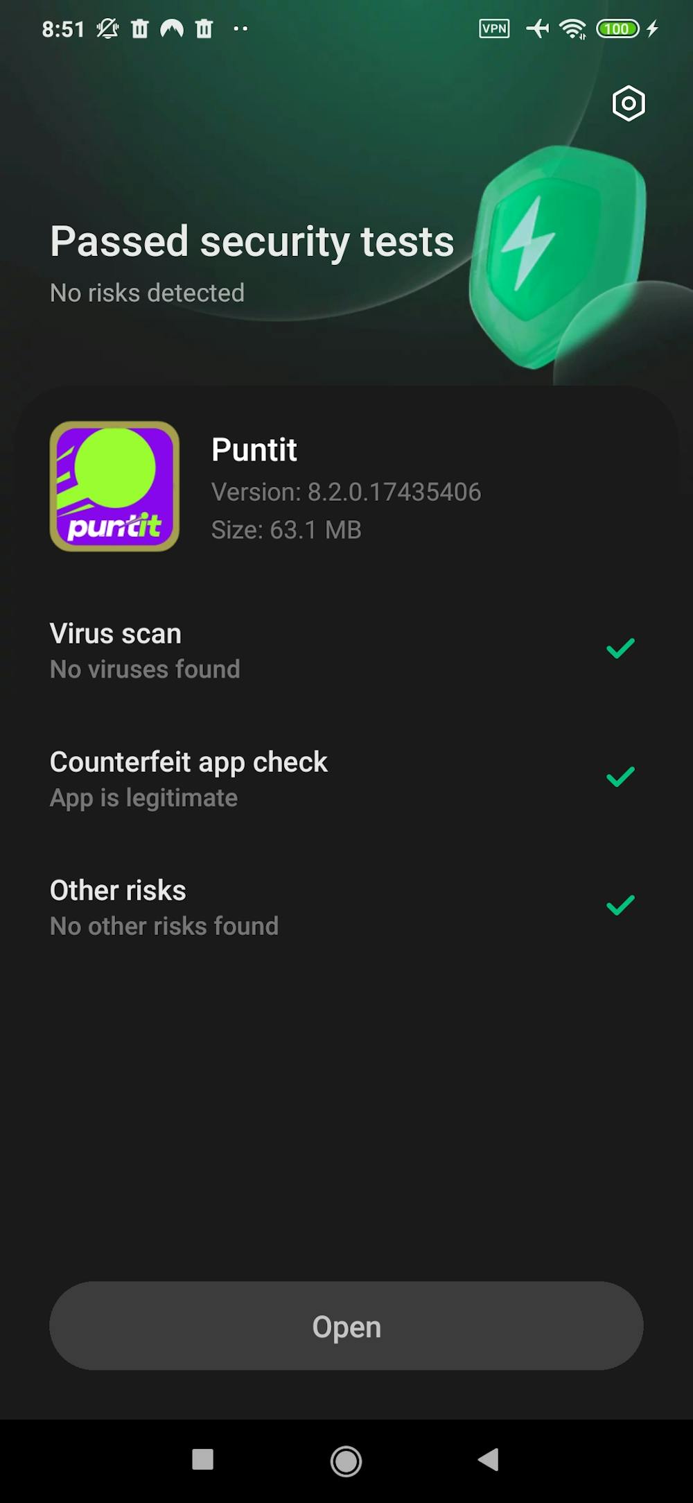 7 - App installed!
