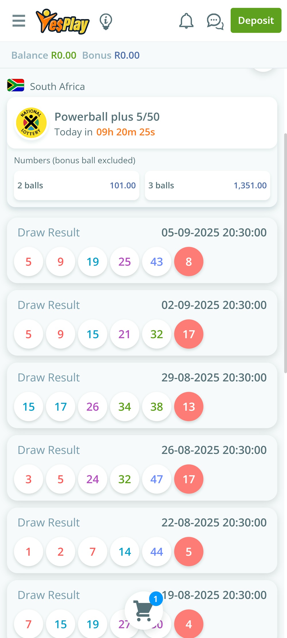 8 - Wait for the result.