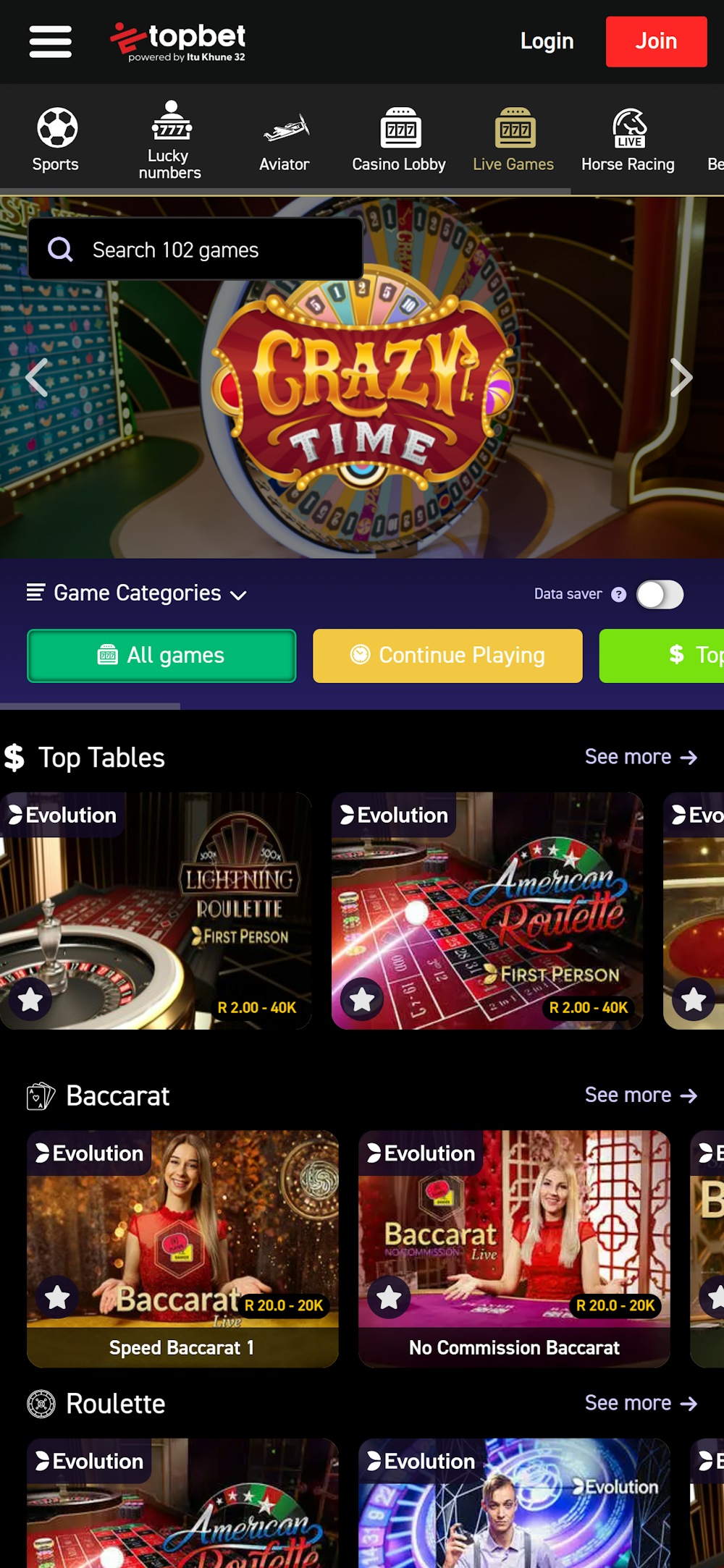 topbet-live-casinos
