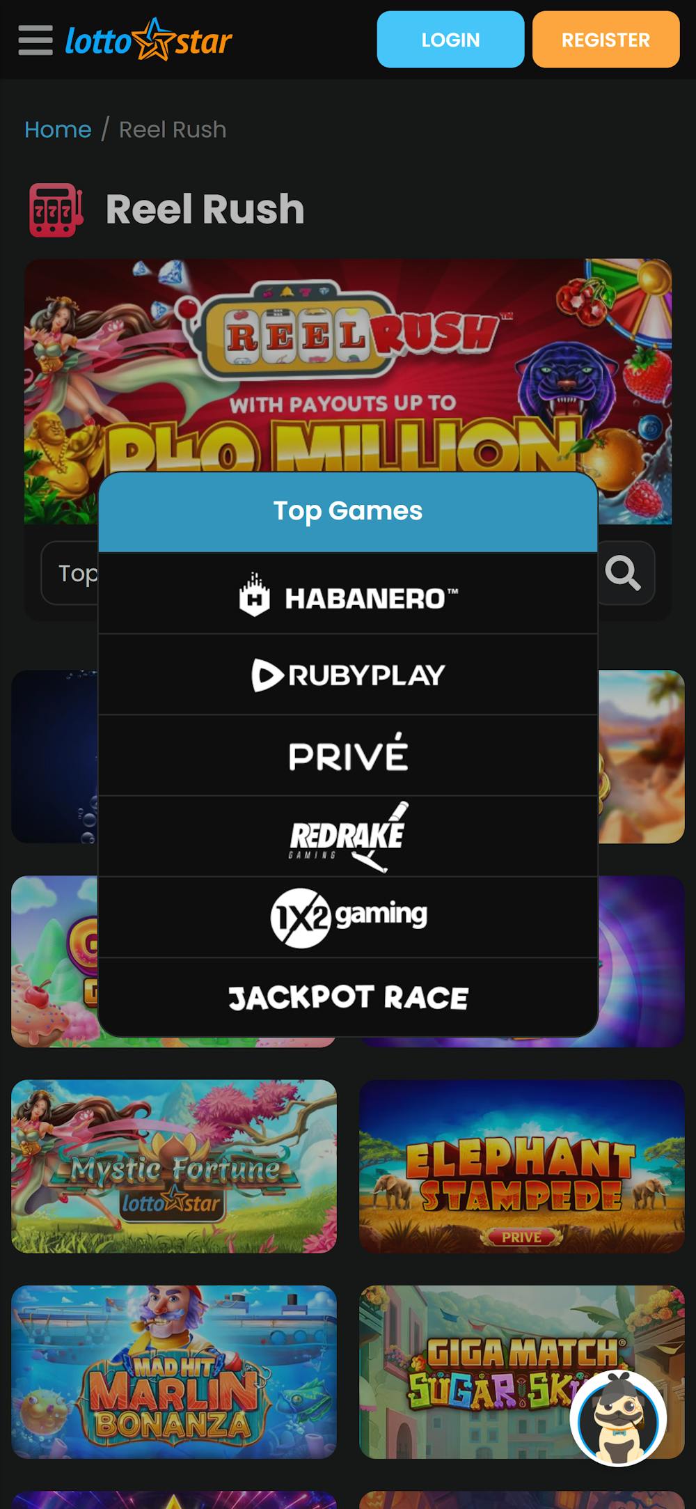 lottostar-slot-providers