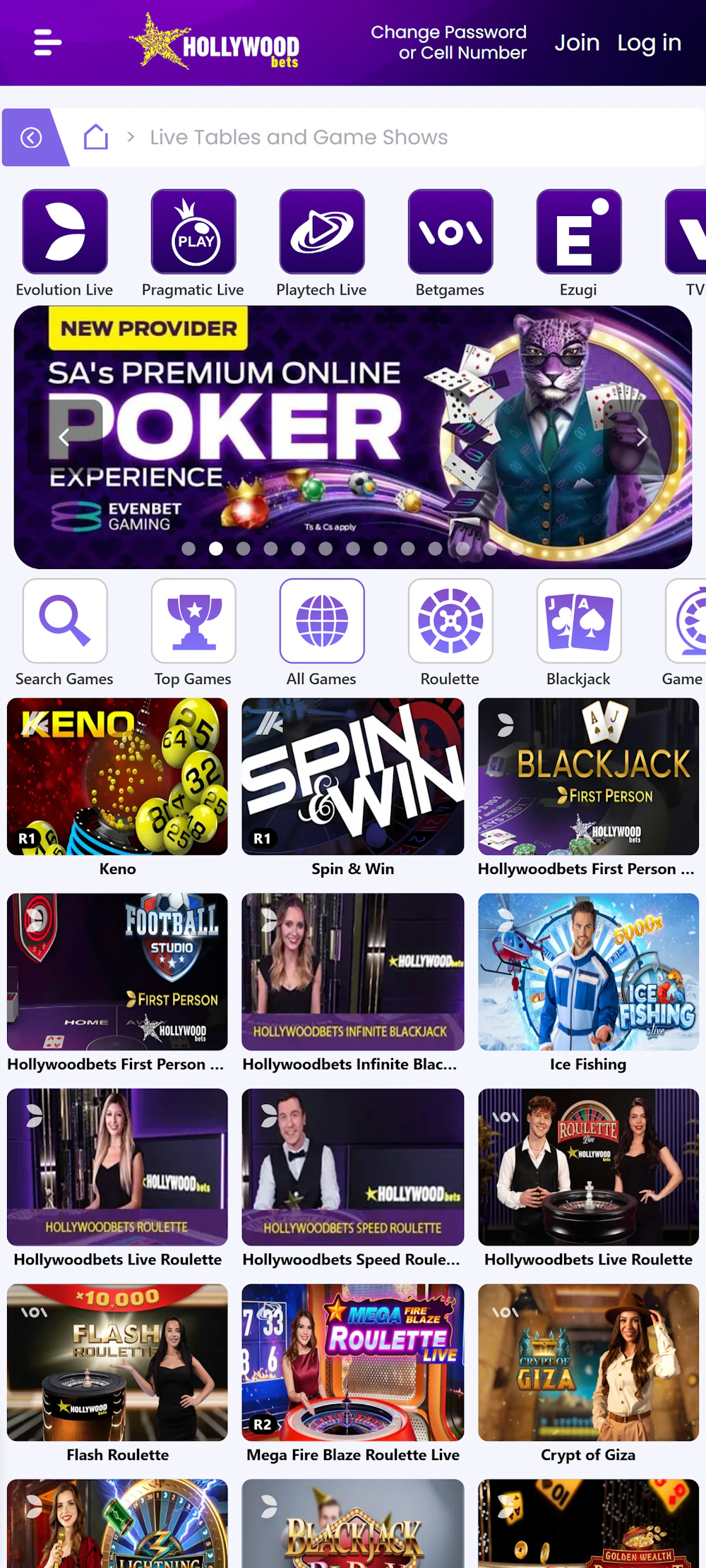 hollywoodbets-live-casinos