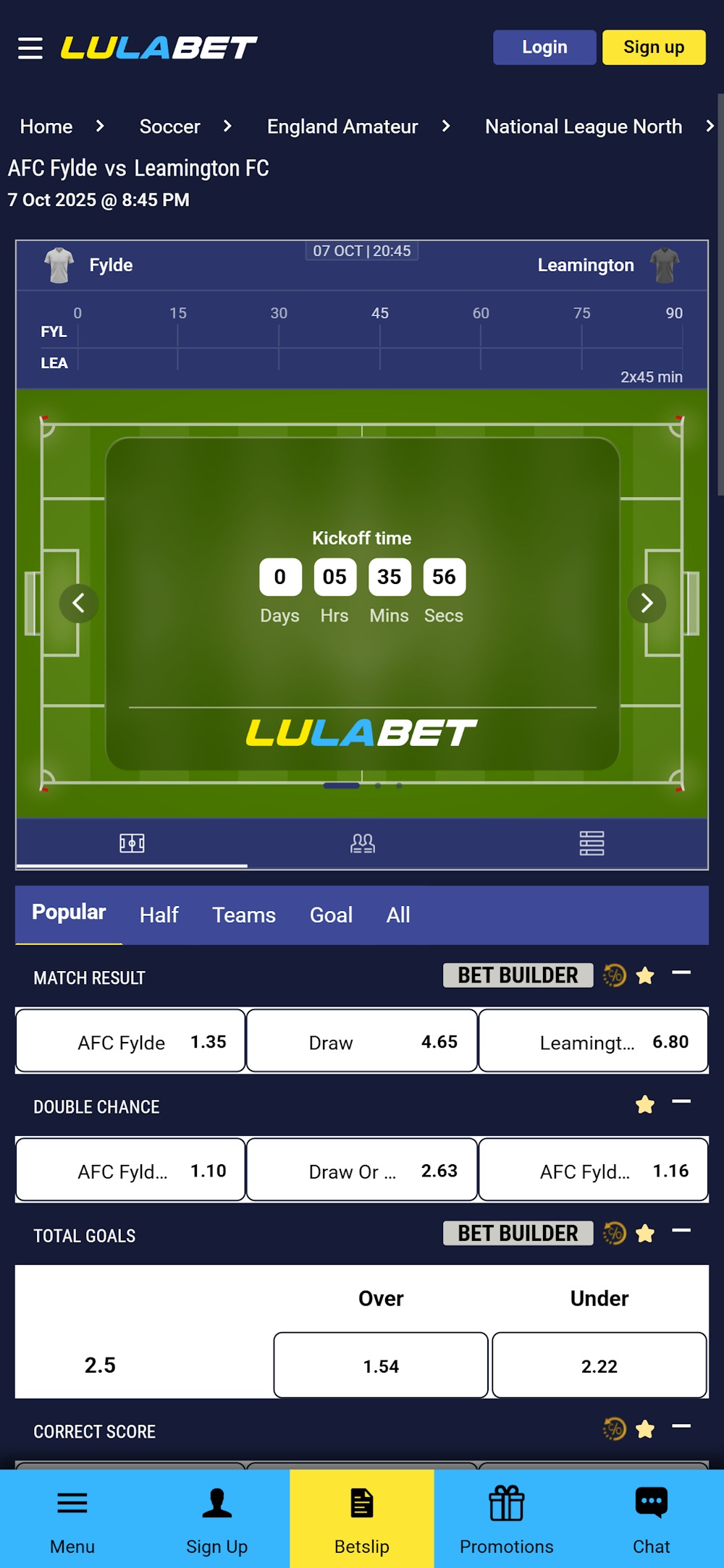 lulabet-soccer-betting