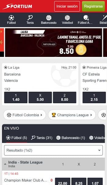 apuestas de fútbol en sportium